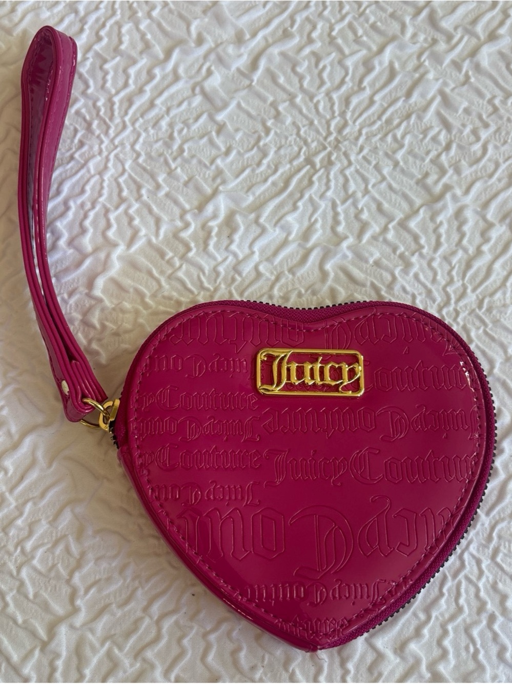 Juicy Couture Heart Wristlet